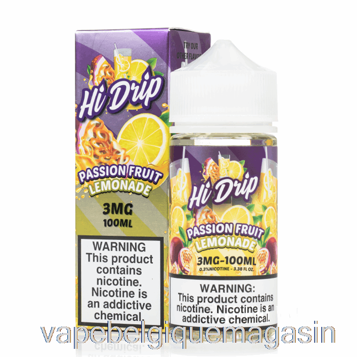 Limonade Aux Fruits De La Passion Vape Juice - E-liquide Hi-drip - 100ml 6mg